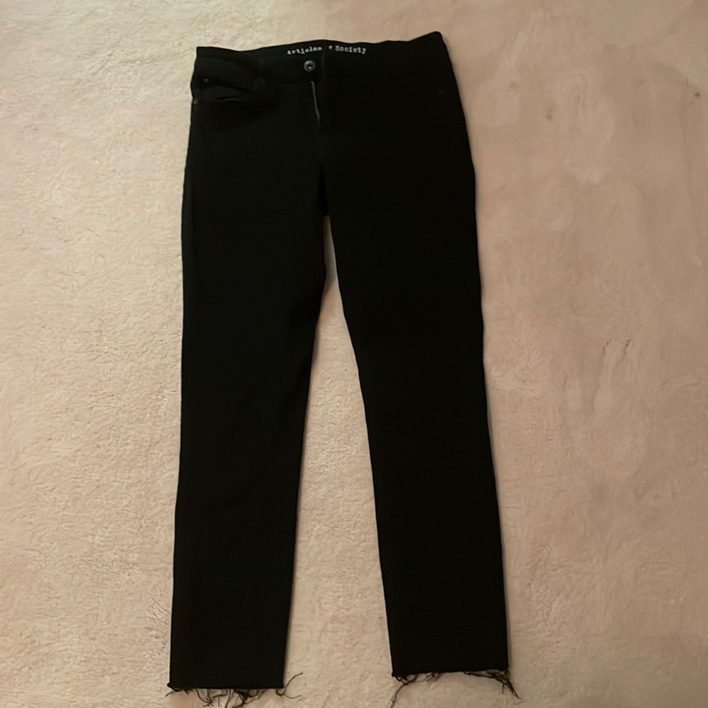 Black skinny jeans